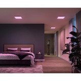 Philips Hue Lámpara panel cuadrada White & Color Ambiance Surimu, Luz de LED blanco