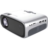 Philips NeoPix Easy 2+ videoproyector Proyector de corto alcance LCD 720p (1280x720) Negro, Plata, Proyector LED plateado, LCD, 720p (1280x720), 3000:1, 16:9, 0,8 - 2 m, LED