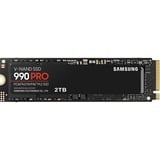 Samsung 990 PRO 2 TB M.2 PCI Express 4.0 NVMe V-NAND MLC, Unidad de estado sólido 2 TB, M.2, 7450 MB/s
