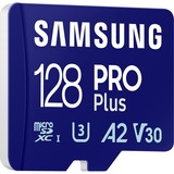 Samsung MB-MD128SA/EU memoria flash 128 GB MicroSDXC UHS-I Clase 10, Tarjeta de memoria azul, 128 GB, MicroSDXC, Clase 10, UHS-I, 180 MB/s, 130 MB/s