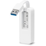 TP-Link UE300 Ethernet 1000 Mbit/s, Adaptador de red blanco, Alámbrico, USB, Ethernet, 1000 Mbit/s, Blanco