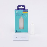 TP-Link UE300 Ethernet 1000 Mbit/s, Adaptador de red blanco, Alámbrico, USB, Ethernet, 1000 Mbit/s, Blanco