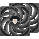 Thermaltake TOUGHFAN 12 Pro High Static Pressure PC Cooling Fan 120x120x25, Ventilador negro