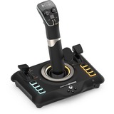 Turtle Beach Maneta de simulación universal VelocityOne Flightstick para Xbox Series X|S y Xbox One | PC Windows 10/11, Palanca de mando negro, Palanca de mando, PC, Xbox One, Xbox Series S, Xbox Series X, Inalámbrico y alámbrico, Bluetooth/USB, USB Tipo C, Negro