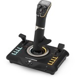 Turtle Beach Maneta de simulación universal VelocityOne Flightstick para Xbox Series X|S y Xbox One | PC Windows 10/11, Palanca de mando negro, Palanca de mando, PC, Xbox One, Xbox Series S, Xbox Series X, Inalámbrico y alámbrico, Bluetooth/USB, USB Tipo C, Negro