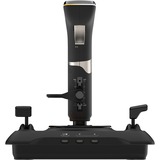 Turtle Beach Maneta de simulación universal VelocityOne Flightstick para Xbox Series X|S y Xbox One | PC Windows 10/11, Palanca de mando negro, Palanca de mando, PC, Xbox One, Xbox Series S, Xbox Series X, Inalámbrico y alámbrico, Bluetooth/USB, USB Tipo C, Negro