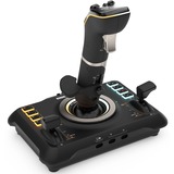 Turtle Beach Maneta de simulación universal VelocityOne Flightstick para Xbox Series X|S y Xbox One | PC Windows 10/11, Palanca de mando negro, Palanca de mando, PC, Xbox One, Xbox Series S, Xbox Series X, Inalámbrico y alámbrico, Bluetooth/USB, USB Tipo C, Negro