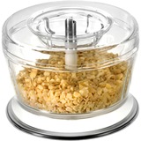 Unold 5050 picadora manual de alimentos Transparente, Trituradora blanco, Transparente, Plástico, Acero inoxidable, 0,28 L, Suiza, 83 mm