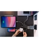 Verbatim GNC-100 Universal Negro, Gris Corriente alterna Carga rápida Interior, Cargador gris, Interior, Corriente alterna, 20 V, Negro, Gris