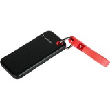 Verbatim Pocket SSD 2 TB USB Tipo C 3.2 Gen 2 (3.1 Gen 2) Negro, Rojo, Unidad de estado sólido negro/Rojo, 2 TB, USB Tipo C, 3.2 Gen 2 (3.1 Gen 2), 1000 MB/s, 10 Gbit/s, Negro, Rojo