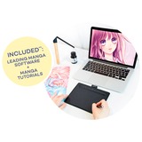 Wacom CTL-4100WLK-M, Tableta gráfica negro