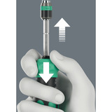 Wera Kraftform Kompakt 26 RA-R con bolsa, Conjuntos de bits negro/Verde