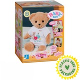 ZAPF Creation @ BABY born Singing Teddy (german version), Peluches BABY born @ Singing Teddy (german version), Oso de juguete, 1 año(s), Sonoro, AAA