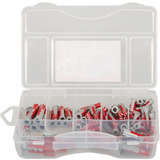 fischer DuoPower-Box mini, Pasador gris claro/Rojo