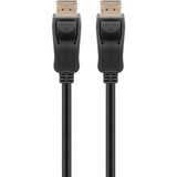 goobay Cable de conexión DisplayPort 1.4 conector > conector DisplayPort negro