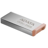 ADATA UR350 unidad flash USB 256 GB USB tipo A 3.2 Gen 1 (3.1 Gen 1) Marrón, Acero inoxidable, Lápiz USB níquel/Marrón, 256 GB, USB tipo A, 3.2 Gen 1 (3.1 Gen 1), Sin tapa, 3,5 g, Marrón, Acero inoxidable