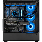 ALTERNATE ALT-THUNDER-INT-001, Gaming-PC negro/Transparente