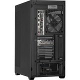 ALTERNATE ALT-THUNDER-INT-001, Gaming-PC negro/Transparente