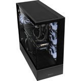 ALTERNATE ALT-THUNDER-INT-001, Gaming-PC negro/Transparente