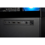 ALTERNATE ALT-THUNDER-INT-001, Gaming-PC negro/Transparente