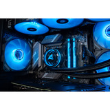 ALTERNATE ALT-THUNDER-INT-001, Gaming-PC negro/Transparente