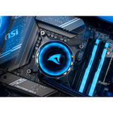 ALTERNATE ALT-THUNDER-INT-001, Gaming-PC negro/Transparente
