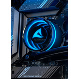 ALTERNATE ALT-THUNDER-INT-001, Gaming-PC negro/Transparente