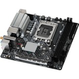 ASRock 90-MXBKY0-A0CAYZ, Placa base negro/Plateado