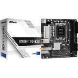 ASRock B760M-ITX/D4 WIFI, Placa base negro/Plateado