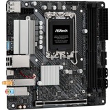 ASRock B760M-ITX/D4 WIFI, Placa base negro/Plateado