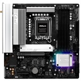 ASRock B860M Pro RS WiFi, Placa base negro/Plateado