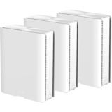 ASUS BQ16 Tribanda (2.4 GHz / 5 GHz / 6 GHz) Wi-Fi 7 (802.11be) Blanco 3 Interno, Router blanco, Blanco, Interno, Poder, Tribanda (2.4 GHz / 5 GHz / 6 GHz), Wi-Fi 7 (802.11be), 11529 Mbit/s
