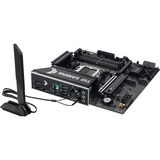 ASUS TUF GAMING B850M-E WIFI AMD B850 Zócalo AM5 micro ATX, Placa base AMD, Zócalo AM5, AMD Ryzen 7000 Series, AMD Ryzen 8000 Series, AMD Ryzen 9000 Series, Zócalo AM5, DDR5-SDRAM, 256 GB