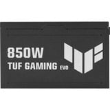 ASUS TUF Gaming 850W Gold EVO, Fuente de alimentación de PC negro