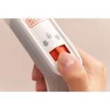 BLACK+DECKER HEXDRIVER, atornillador para muebles a batería BCRTA01, Destornillador blanco/Naranja