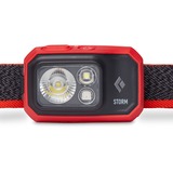 Black Diamond Linterna frontal Storm 450, Luz de LED naranja
