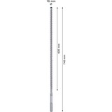 Bosch Expert Broca para martillo SDS Max-8X, Taladro Martillo perforador, Hammer drill bit, 1,6 cm, 740 mm, Concreto, Piedra, 60 cm