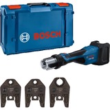 Bosch Herramienta de prensado a batería GPT 18V-32 Professional solo, 18Volt, Kit U, Máquina de la prensa azul