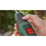 Bosch Universal Impact 18V 1450 RPM Sin llave 1,3 kg Negro, Verde, Rojo, Taladro/destornillador verde/Negro, Taladro de pistola, Sin llave, 1 cm, 1450 RPM, 3 cm, 1 cm