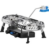 Campingaz Cocina de camping Camp & Trek Twin Connect, Cocina de gas plateado/Negro