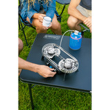 Campingaz Cocina de camping Camp & Trek Twin Connect, Cocina de gas plateado/Negro