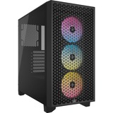 Corsair 3000D RGB Airflow, Cajas de torre negro