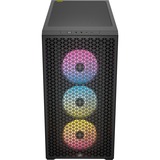 Corsair 3000D RGB Airflow, Cajas de torre negro
