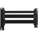 Corsair Cable elevador Premium PCIe 5.0 ×16, Cable alargador negro
