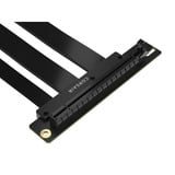 Corsair Cable elevador Premium PCIe 5.0 ×16, Cable alargador negro