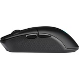 Corsair Katar Elite Wireless, Ratones para gaming negro