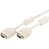 Digitus Cable de conexión para monitor VGA, conector VGA > conector VGA beige