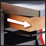 EINHELL Cepillo estacionario TC-SP 204/2, Cepillo eléctrico rojo