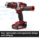 EINHELL TE-CD 18/48 Li, 4513935, Martillo atornillador negro