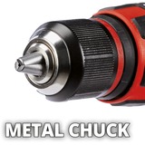 EINHELL TE-CD 18/48 Li, 4513935, Martillo atornillador negro